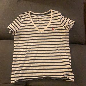 Black and white striped shirt